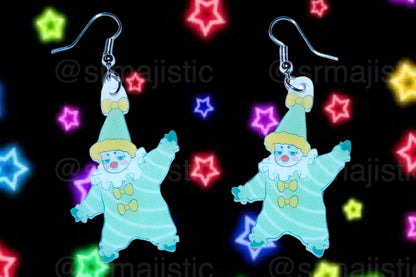 Clown Family Funky Handmade Earrings (collaboration with @saltnox)