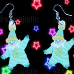 Clown Family Funky Handmade Earrings (collaboration with @saltnox)