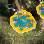 Cute Cottagecore Forest Themed Handmade Earrings (collaboration with @saltnox)
