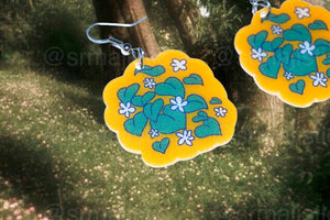 Cute Cottagecore Forest Themed Handmade Earrings (collaboration with @saltnox)