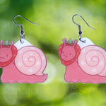 Sweet Strawberry Animal Handmade Earrings (collaboration with @saltnox)