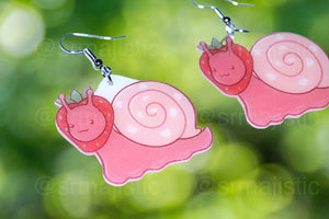 Sweet Strawberry Animal Handmade Earrings (collaboration with @saltnox)