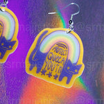 Alternative Pride Stylized Handmade Earrings (collaboration with @saltnox)
