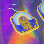 Alternative Pride Stylized Handmade Earrings (collaboration with @saltnox)