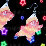 Clown Family Funky Handmade Earrings (collaboration with @saltnox)
