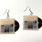 Cage the Elephant Tell Me I'm Pretty Vinyl Album Handmade Earrings!