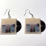 Cage the Elephant Tell Me I'm Pretty Vinyl Album Handmade Earrings!