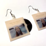 Cage the Elephant Tell Me I'm Pretty Vinyl Album Handmade Earrings!