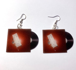 K. Flay Every Where is Some Where Vinyl Album Handmade Earrings!