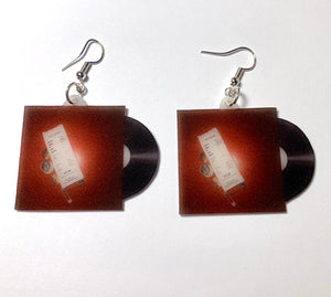 K. Flay Every Where is Some Where Vinyl Album Handmade Earrings!
