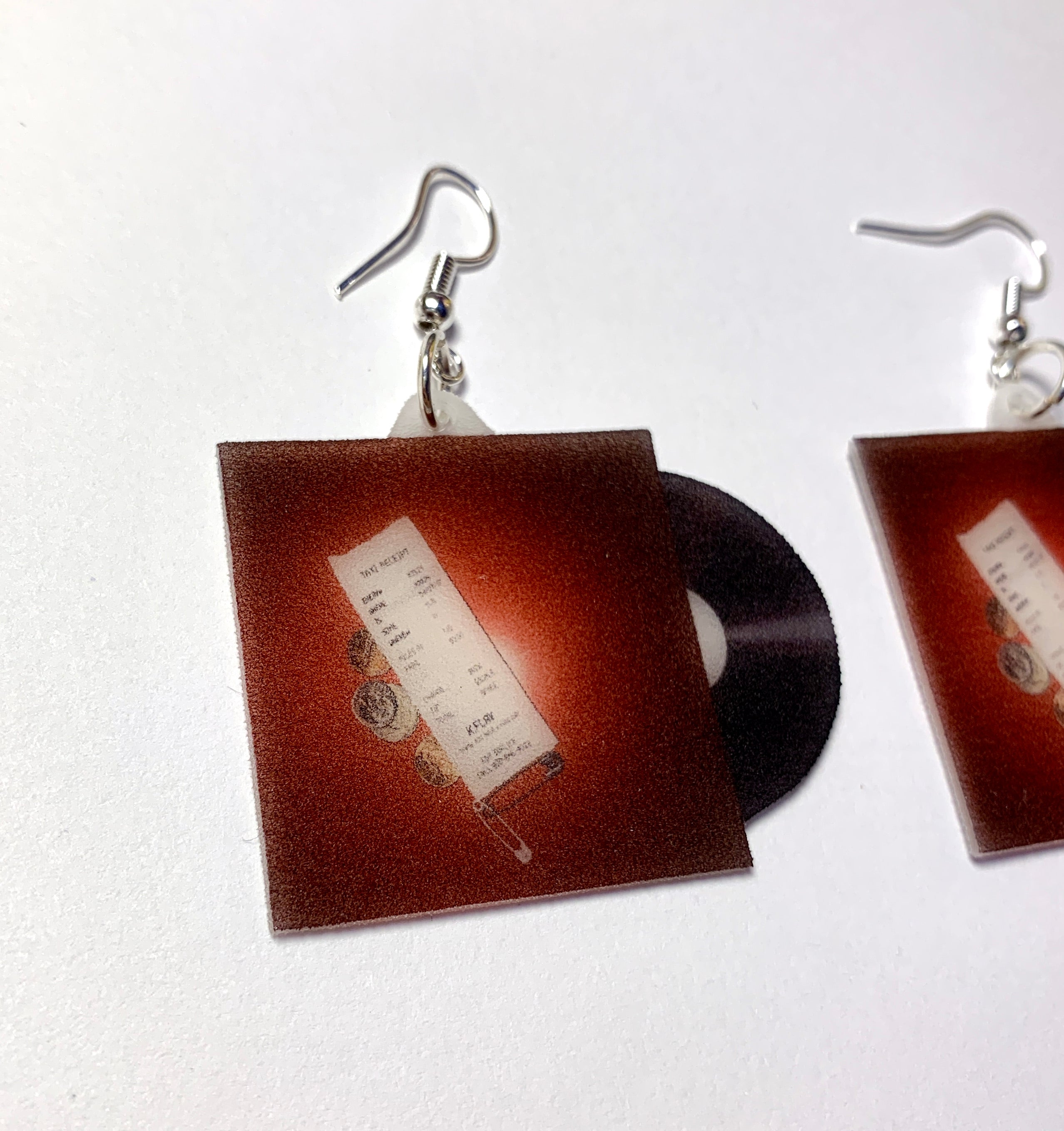 K. Flay Every Where is Some Where Vinyl Album Handmade Earrings!