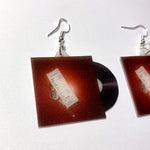 K. Flay Every Where is Some Where Vinyl Album Handmade Earrings!