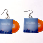 The Killers Hot Fuss Vinyl Album Handmade Earrings!