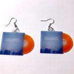 The Killers Hot Fuss Vinyl Album Handmade Earrings!