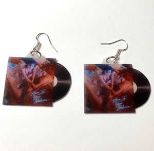 Kailee Morgue Here in Your Bedroom Vinyl Album Handmade Earrings!
