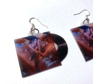 Kailee Morgue Here in Your Bedroom Vinyl Album Handmade Earrings!