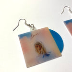 Taylor Swift Lover Vinyl Album Handmade Earrings!