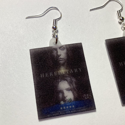 Hereditary Movie Poster Handmade Earrings!