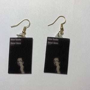 Uncut Gems Movie Poster Handmade Earrings!