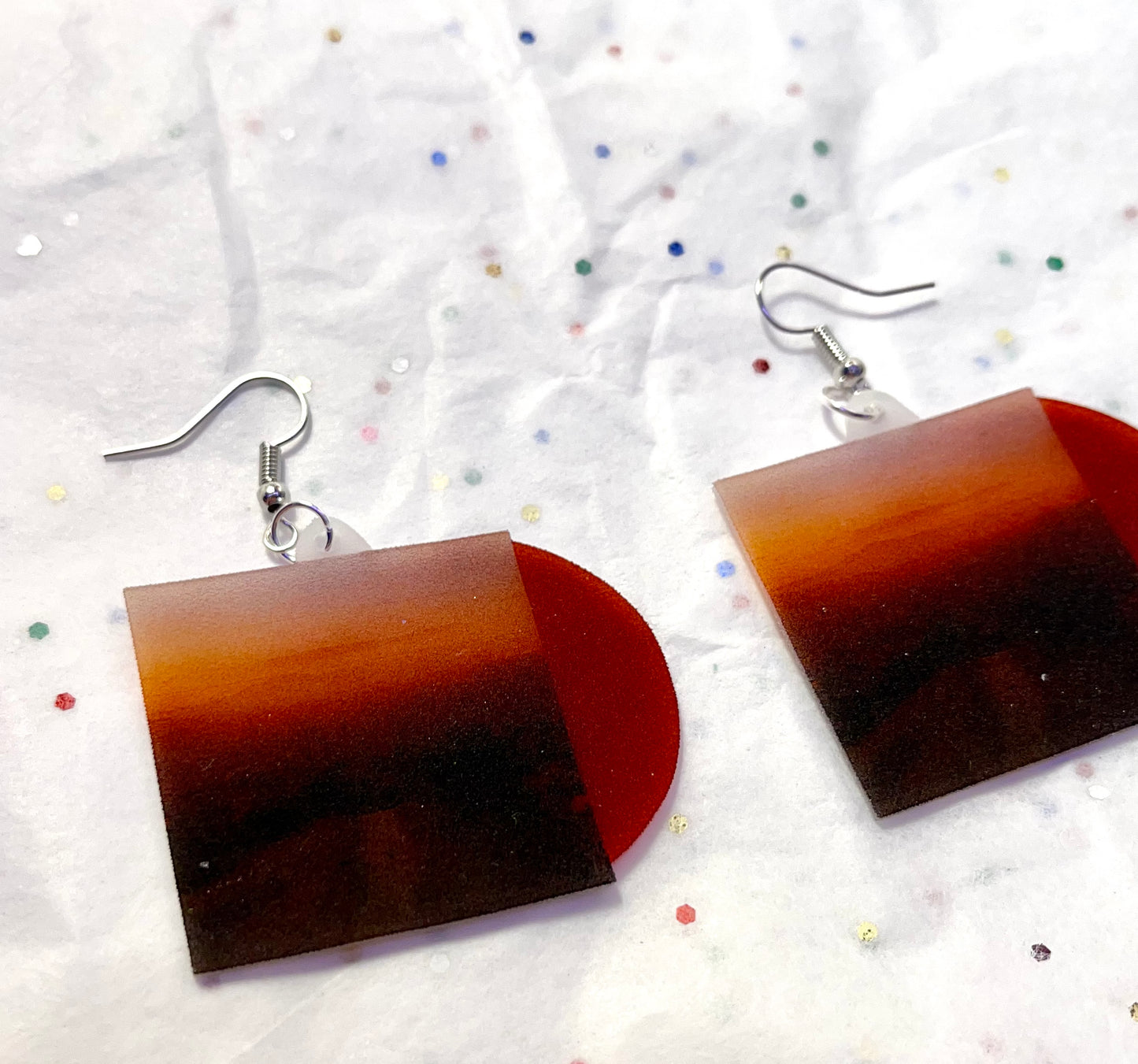 Finneas Blood Harmony Vinyl Album Handmade Earrings!
