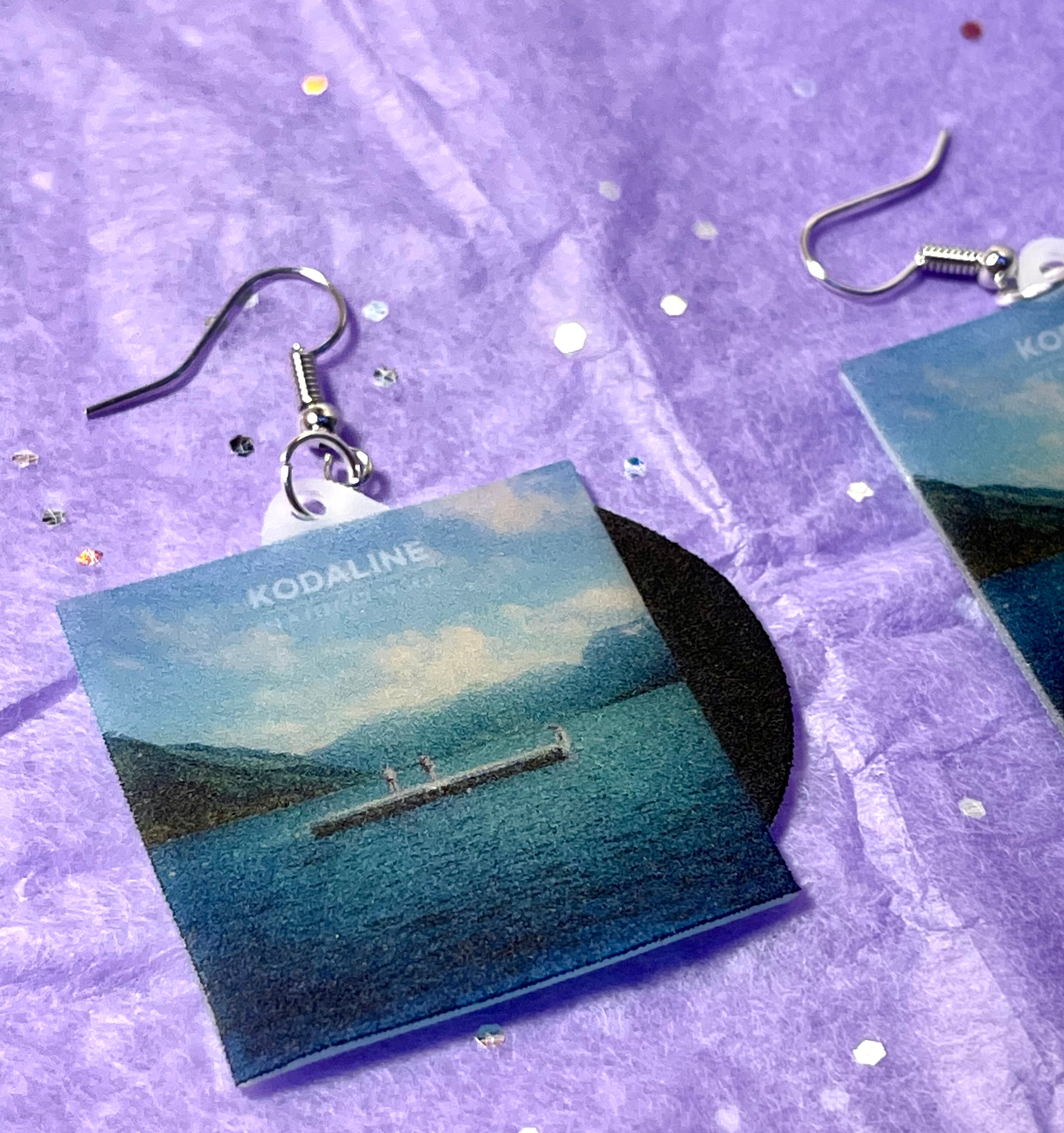 Kodaline Collection of Vinyl Albums Handmade Earrings!