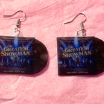The Greatest Showman Movie Musical Soundtrack Vinyl Album Handmade Earrings!