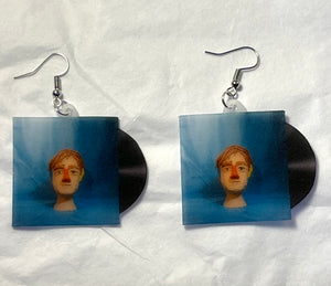 Dayglow Fuzzybrain Vinyl Album Handmade Earrings!