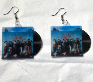 Yungblud Weird! Vinyl Album Handmade Earrings!