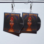 Rico Nasty Anger Management Vinyl Album Handmade Earrings!