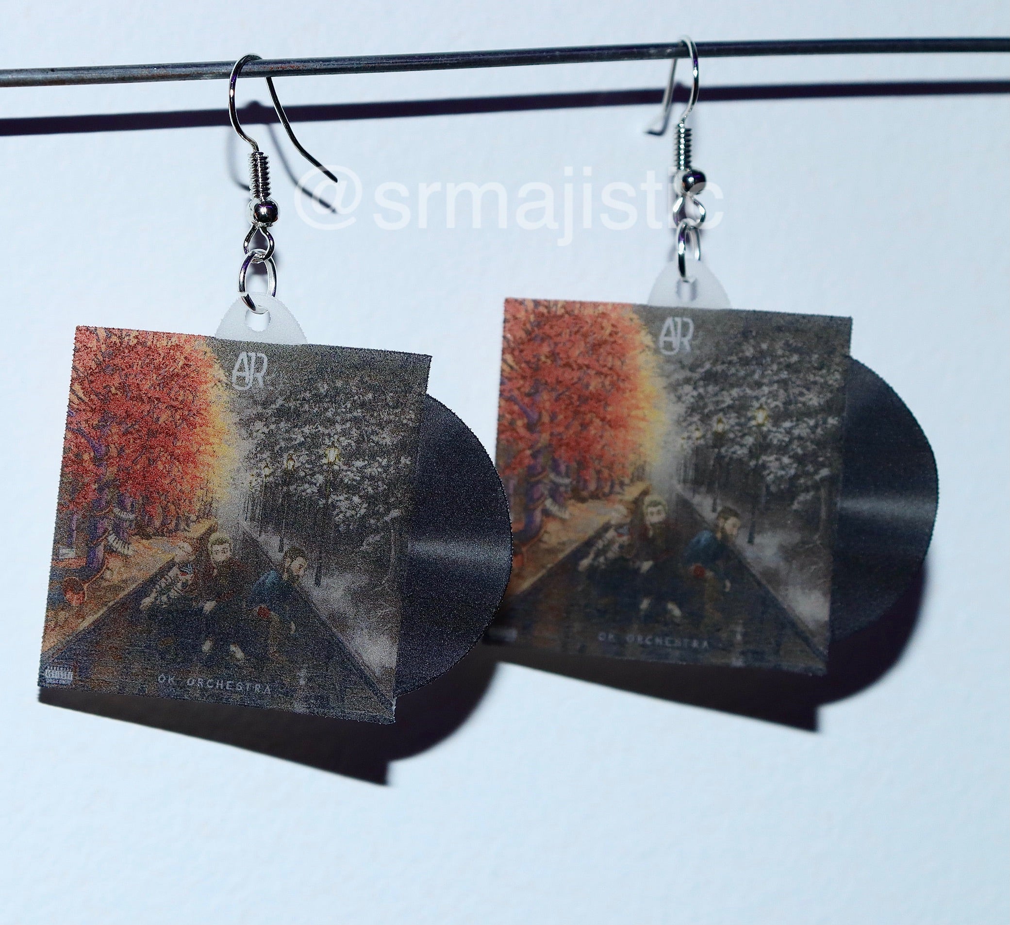 AJR OK ORCHESTRA Vinyl Album Handmade Earrings!