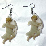 Sweet Cherub Angel Baby Handmade Earrings!