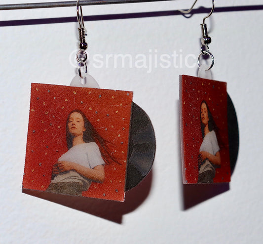 Sigrid Sucker Punch Vinyl Album Handmade Earrings!