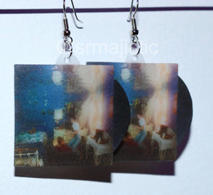 Weyes Blood Titanic Rising Vinyl Album Handmade Earrings!