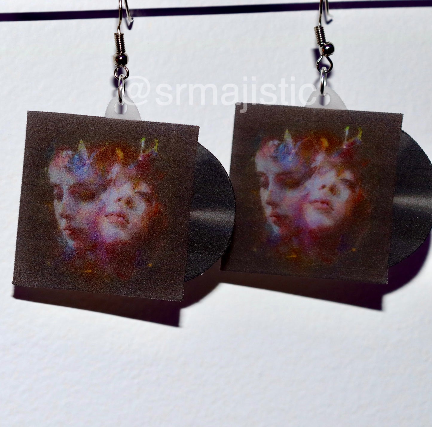 Let's Eat Grandma I'm All Ears Vinyl Album Handmade Earrings!