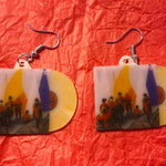 Alvvays Antisocialities Vinyl Album Handmade Earrings!
