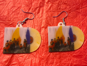 Alvvays Antisocialities Vinyl Album Handmade Earrings!