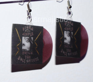 Fiona Apple Fetch the Bolt Cutters Vinyl Album Handmade Earrings!