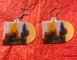 Alvvays Antisocialities Vinyl Album Handmade Earrings!
