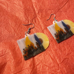 Alvvays Antisocialities Vinyl Album Handmade Earrings!