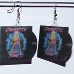 Cassyette Suck It Vinyl Album Handmade Earrings!
