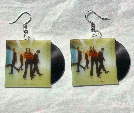 Pale Waves Who Am I Vinyl Single Handmade Earrings!