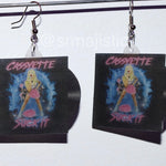 Cassyette Suck It Vinyl Album Handmade Earrings!