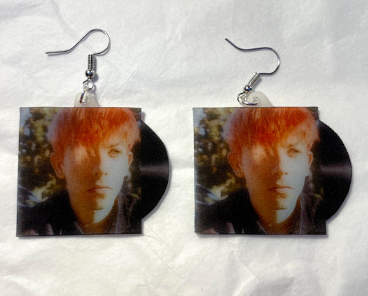 Roy Blair Cat Heaven Vinyl Album Handmade Earrings!