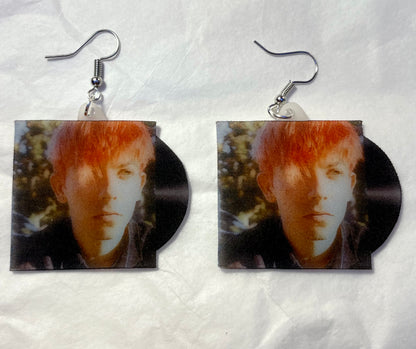 Roy Blair Cat Heaven Vinyl Album Handmade Earrings!