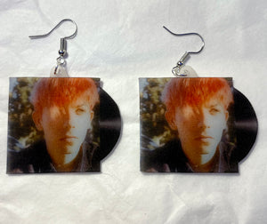 Roy Blair Cat Heaven Vinyl Album Handmade Earrings!