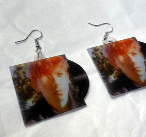 Roy Blair Cat Heaven Vinyl Album Handmade Earrings!