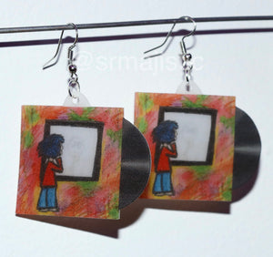 Smoothboi Ezra My Own Person Vinyl Single Handmade Earrings!