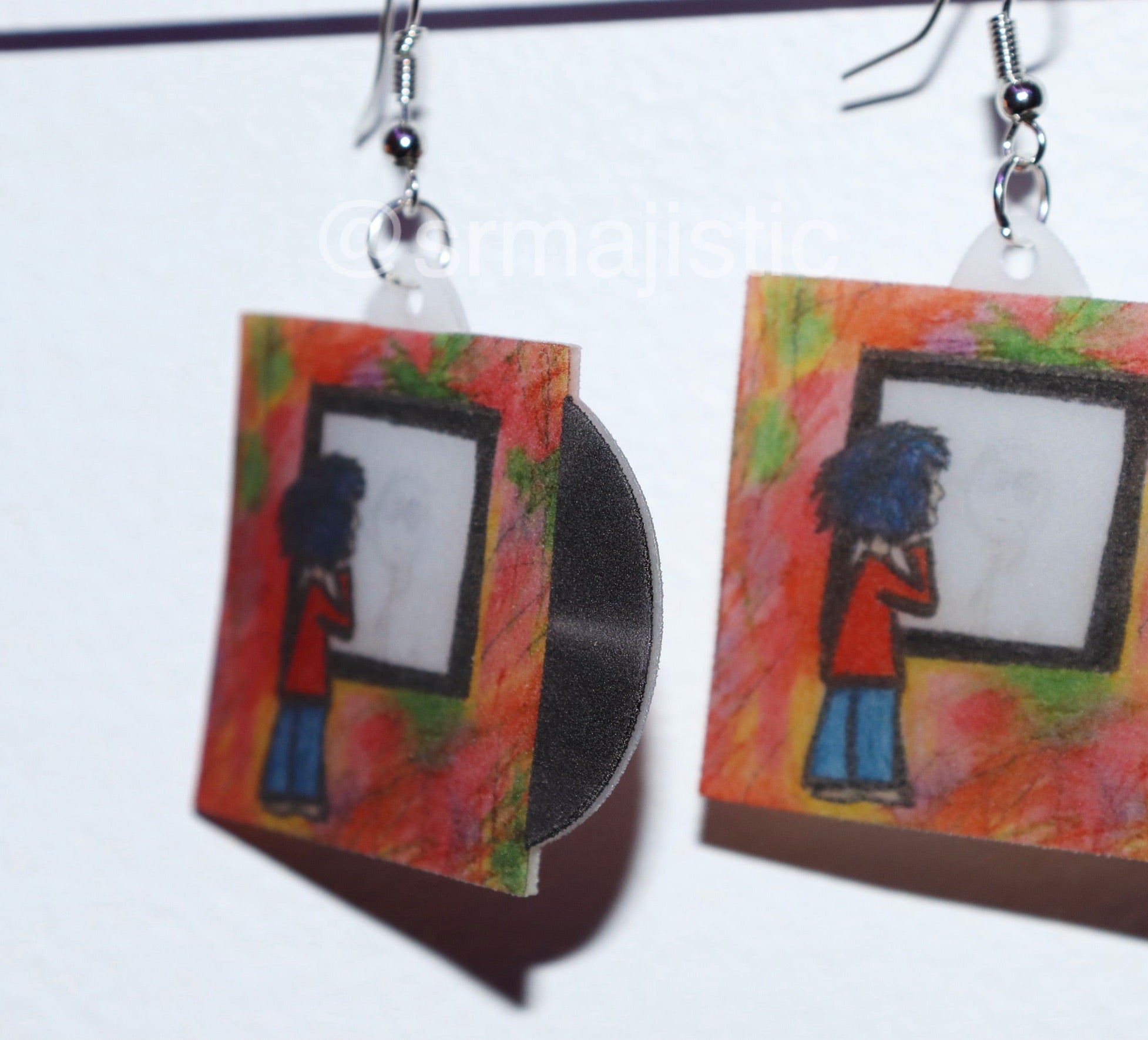 Smoothboi Ezra My Own Person Vinyl Single Handmade Earrings!