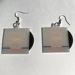 The 1975 I Like It When You Sleep, for You Are So Beautiful Yet So Unaware of It Vinyl Album Handmade Earrings!