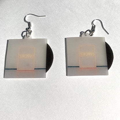 The 1975 I Like It When You Sleep, for You Are So Beautiful Yet So Unaware of It Vinyl Album Handmade Earrings!